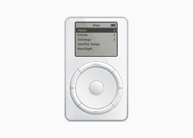 初代 iPod 机型。