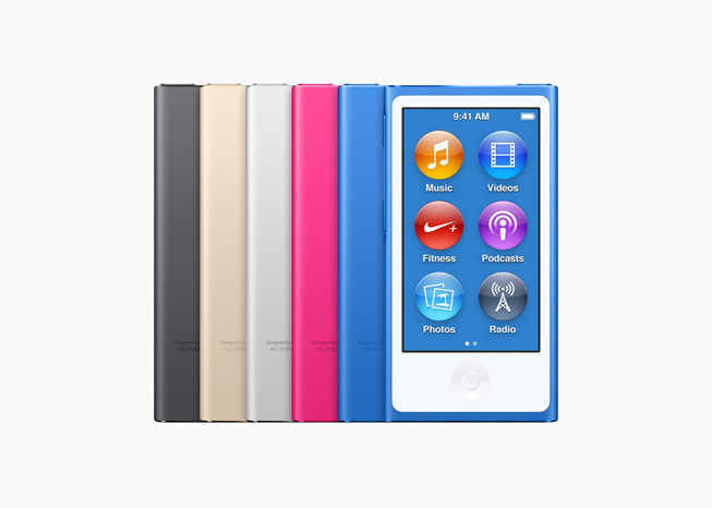 iPod nano (第 7 代) 机型。