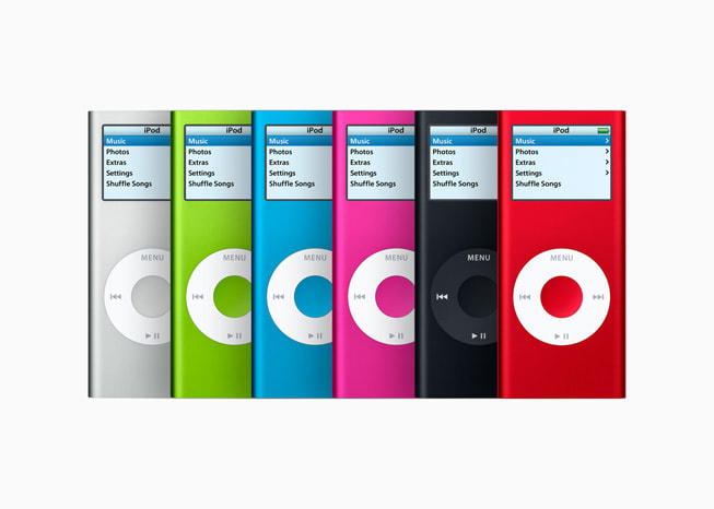 iPod nano (第 2 代) 机型。