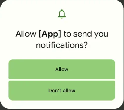 Android 13应用通知请求
